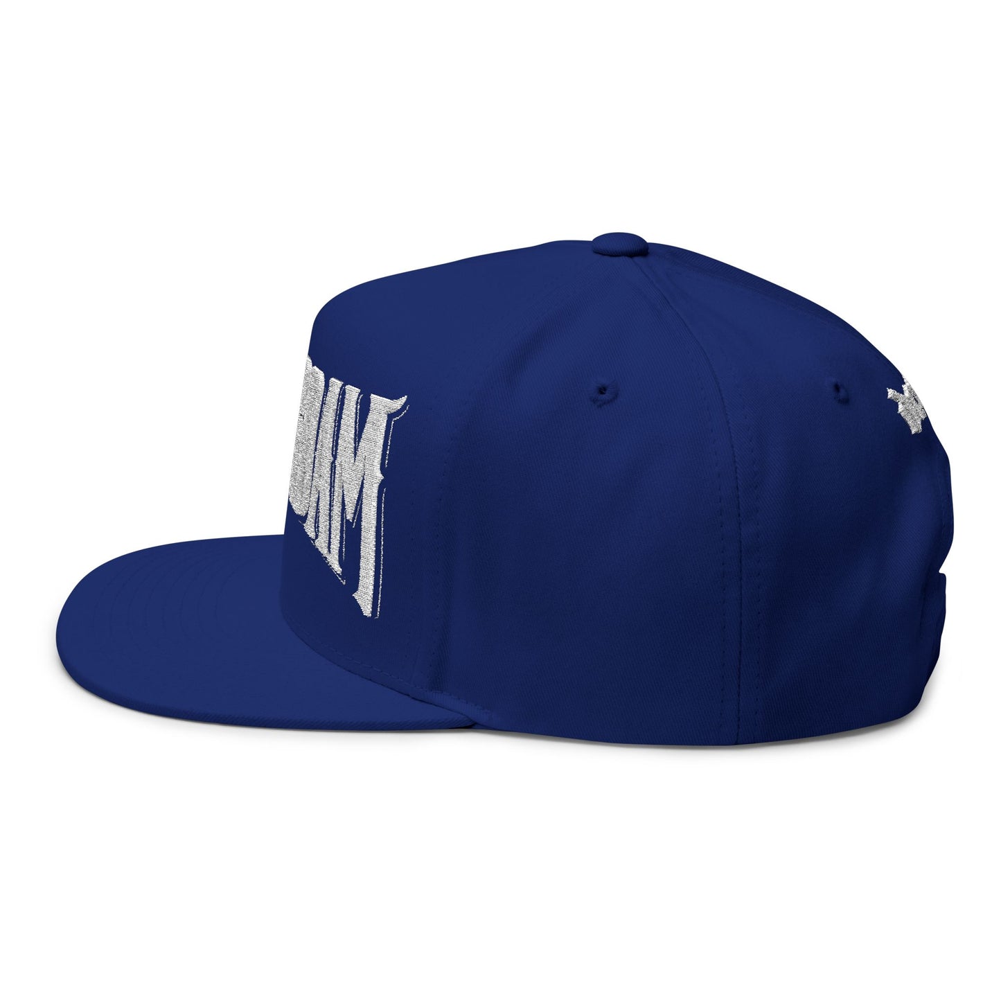Rotterdam Embroidered Flat Bill Cap — Urban Street Snapback
