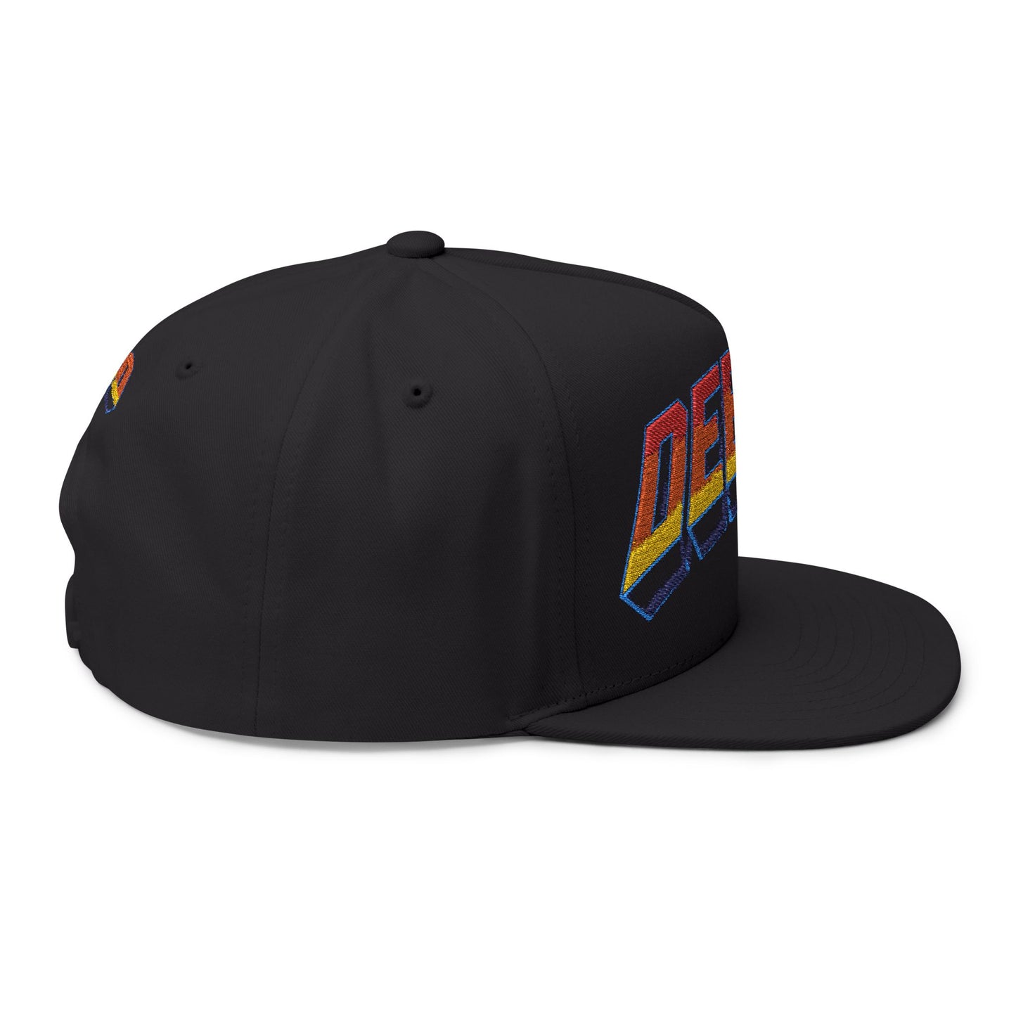 Flat Bill Cap (Embroidery)