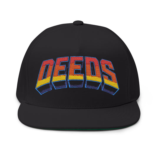 Flat Bill Cap (Embroidery)